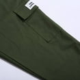 thumbnail image 6 of Cargo Pants For Boys Girls Casual High Waisted Loose Fit Activewear Sweatpants with Pockets Solid Color Kid Fashion Winter Streetwear,Z5-Green,14-15 Years, 6 of 6