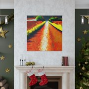 Country Road Minimalism - Canvas