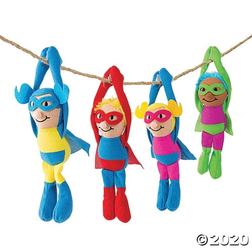stuffed superheroes