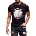 thumbnail image 1 of Menu2019s T-Shirt Décontracté à Manches Courtes avec Design Thème Baseball pour Confort et Usage Quotidien, 1 of 4