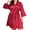 Womens Nightgowns Red, variant on Short Robes for Women Plus Size Lightweight 3/4 Length Sleeve Soft Silk Sleepwear Nightgown Bathrobes Sexy Loose Solid Comfort Tie Pajamas Robe XL-5X Christmas Pajamas