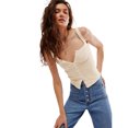thumbnail image 2 of LYMAYTER Women Square Neck Tank Comfort Ventilate Tees for Female Summer Solid Color Cami Tops, 2 of 6