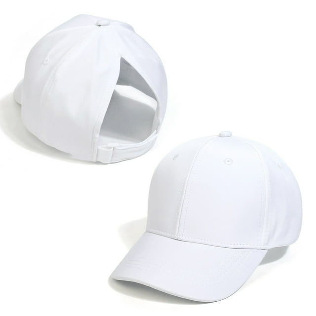 MIASHUI Kids Baseball Caps Summer Sun Visor Hats Trucker Caps Outdoor Play Wear,White,S