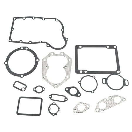 Rod Main Engine Bearings - HERCHR Gasket, Full Cylinder Gaskets Engine Repair Kit,Replacement Engine Gaskets Repair Kit Replaces for kohler K482 K532 K582,Standard Size Main Rod Bearings, Standard Size Piston Rings