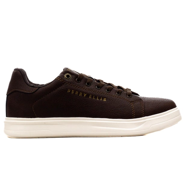 Tenis para Hombre Perry Ellis PE21060 cafe 25