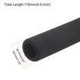 thumbnail image 2 of Foam Grip Tubing Handle Grips 21mm ID 31mm OD 4.5" Black for Pipe Insulation, Utensils, Fitness, 2 of 5