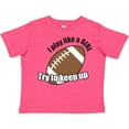 thumbnail image 3 of Inktastic Football Like a Girl Girls Toddler T-Shirt, 3 of 5