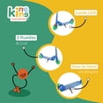 thumbnail image 5 of Kinene | Scooter Plegable para Niños de 3 a 8 Años – 2 Ruedas con Luces LED, Kit de Seguridad – Modelo KN-7208, 5 of 5