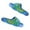 Dark Blue, variant on Kids Slippers for Boys Kids Cloud Slides Girls Boys Slip On Slide Sandals Comfort Non-Slip Thick Sole Slippers Summer Shower Shoes Pool Beach Water Shoes Size for US 12,White