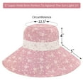 thumbnail image 2 of Terra Reversible Sun Hats for Women - UPF 50+, Floppy Hat for Summer Beach and Hiking, Foldable Wide Brim Cap, 2 of 7