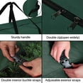 Skywee Christmas Tree Storage Bag Fits 69 ft. Trees, Durable Handles & Wheels for Transport