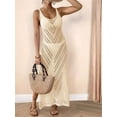 thumbnail image 2 of Dycnvjo Women'S Crochet Coverups Sleeveless Beachwear Dresses Side Slit Maxi Beachwear  One Size, 2 of 6