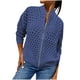 thumbnail image 2 of Chaqueta y abrigo informal de manga larga sin capucha para mujer, de punto hueco, con cremallera y manga larga, blusa para mujer, 2 of 6