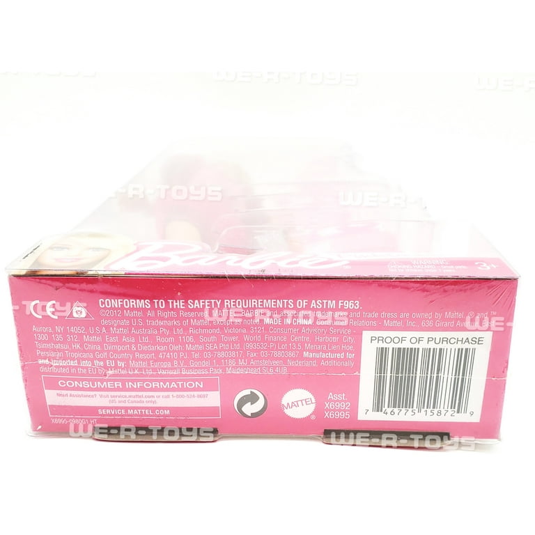 Barbie Pinktastic Kohl's Exclusive Doll 2012 Mattel X6995 NRFB