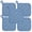 Blue, variant on Value Packs Economical Lightweight Bulk Potholders Ten (10) Pack Everyday Quality 7" Square Perfect for Craft Projects Sky Blue