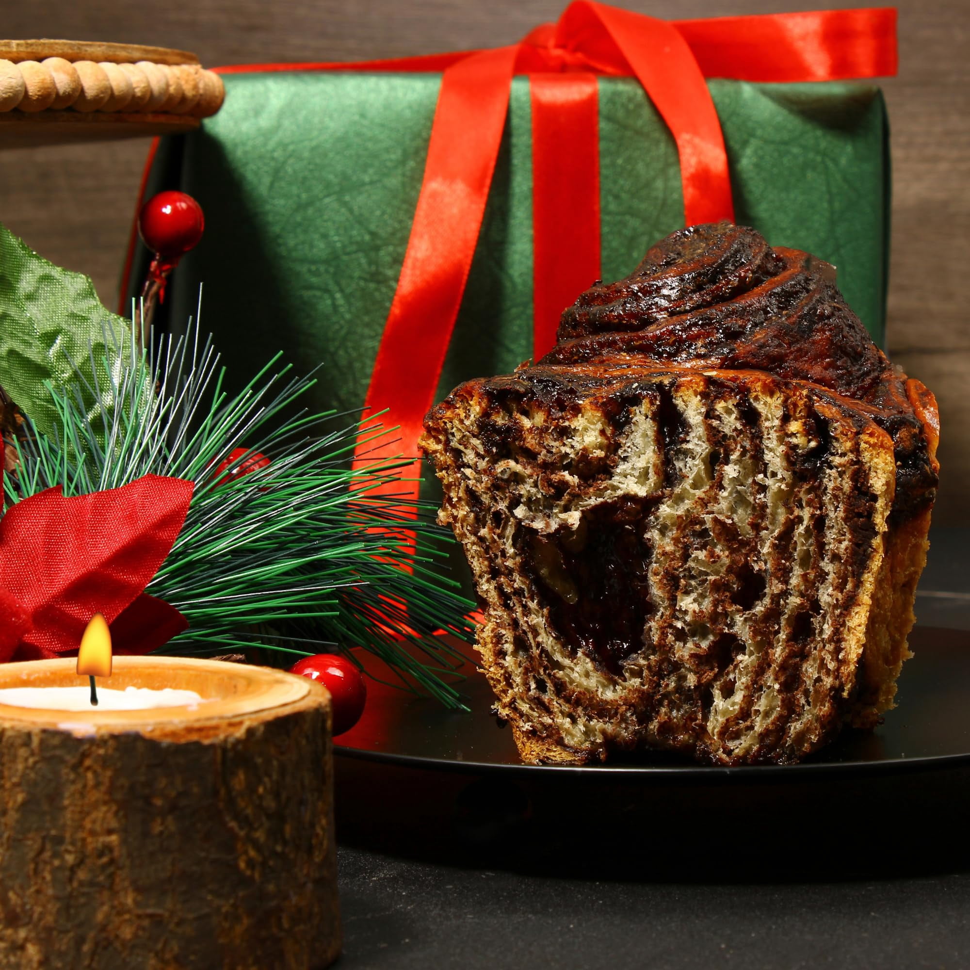 Chocolate Babka Cake | Fresh & Delicious Coffee Cake | Traditional Hungarian Chocolate Babka Bread |Holiday Gourmet Cookie Gift | Christmas Valentine Thanksgiving | Gift Idea for Men Women and Family