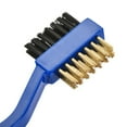thumbnail image 5 of Uxcell Double Sided Dust Cleaning Groove Cleaner Clip Golf Club Brush Blue, 5 of 6