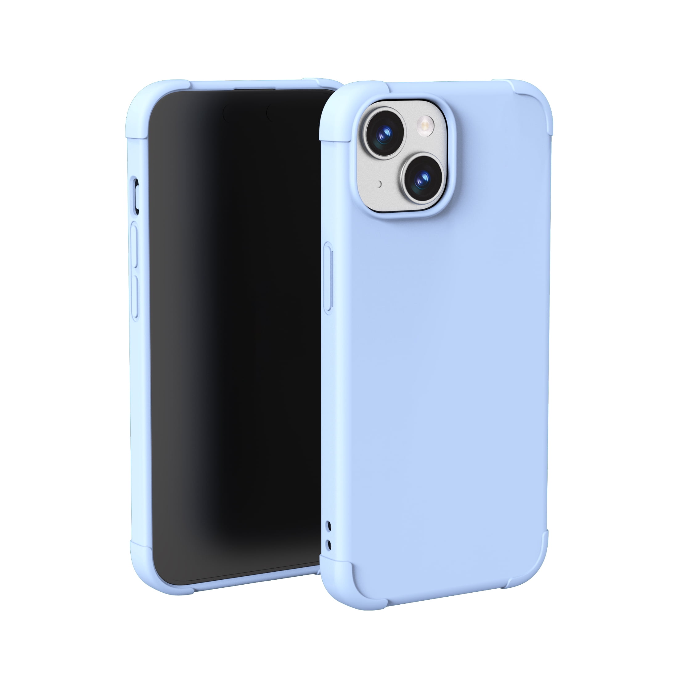 onn iPhone 17E/16E/15/14/13 Phone Case with MagSafe Compatibility, Blue