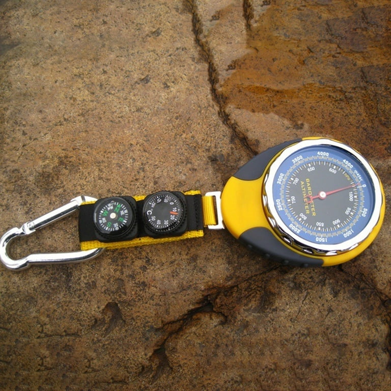 4 In 1 Digital Mini Altimeter/barometer/compass/thermometer for Outdoor  Hiking
