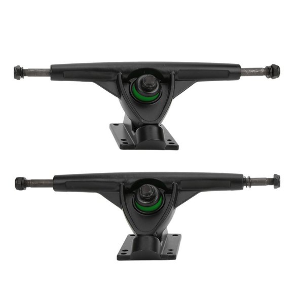 Tbest Longboard Truck Bracket 26x16x8cm 7 Inch Black 2PCS Lightweight For Longboard