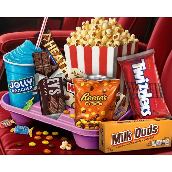 Springbok Hershey's Movie Night Treats 1000 Piece Jigsaw Puzzle for Adults - Poster Now Included