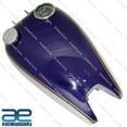 thumbnail image 4 of BSA C11 C10 Blue Chrome Petrol Fuel Tank With Speedo + Cap + Tap, 4 of 5