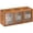 Brown, variant on Wooden Give Save Spend Money Saving Box, Countertop Piggy Bank For Daily Cash, Wall-Mount Bank