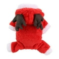 thumbnail image 4 of CNKOO Christmas Decor Cat Sweater Cartoon Lightweight Pet Supplies (Coffee L), 4 of 10