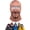 Type B, variant on Old Man Ski Mask, Funny Realistic Face Ski Mask, Hilarious Winter Party Gear for Outdoor Groups, Novelty Winter Face Covering for Men and Women, for Snowboarding, Cycling & Costumes