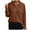 Brown, variant on ShomPort Women's Hooded Pullover Casual Long Sleeve Button Up Hoodie Sweatshirts Basic Fall Outfit