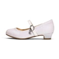 thumbnail image 3 of Zapatos Mary Jane para Niñas DREAM PAIRS KFL219 Blancos con Tacón Bajo, 3 of 6