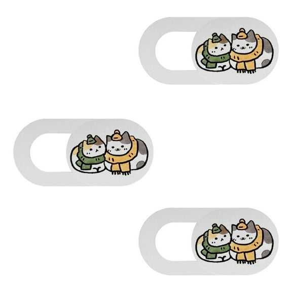 Shaped Camera Covers Lens Protector for Smartphones Tablets Laptops Ensuring Privacy and Scratch Resistance