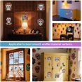 thumbnail image 6 of 4 Sheets Sugar Furniture Transfers Stickers 6x12inch Day of The Dead Rub on Transfer UV Self-Adhesive Stickers Wall Art Craft, 6 of 7