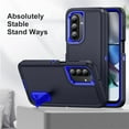 thumbnail image 2 of for Samsung Galaxy A17 Case, Samsung Galaxy A17 Phone Case with Built in Kickstand, Shockproof/Dustproof/Drop Proof Heavy Duty Military-Grade Rugged Protective Cover for Samsung Galaxy A17,Blue, 2 of 8