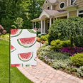 thumbnail image 2 of Yayeee Garden Flag 28" x 40" Double Sided Outdoor Yard Lawn Holiday Decorations, Watermelon Pattern, 2 of 6