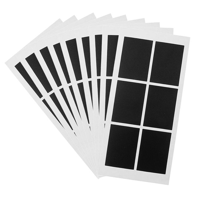 9 Hojas Chalk Board Stickers Etiqueta Calcomanías DIY Craft
