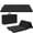 Black, variant on BETISEF 3'x6'x2'' Thick Folding Gymnastics Mat Aerobics Stretching Yoga Mats Black