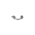 thumbnail image 7 of Women's Cubic Zirconia Evil Eye Belly Button Ring, 7 of 7