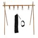 thumbnail image 1 of Estante colgante para acampar, trípode plegable portátil para herramientas ligeras, utensilios de cocina, ropa, 1 of 10