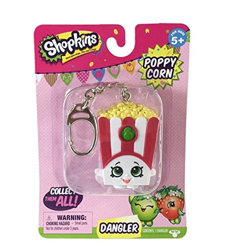 Poppy Popcorn Shopkins Dangler Keyring 