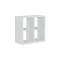 thumbnail image 1 of Gorham 4 Cubby Storage Cabinet in White, 1 of 8