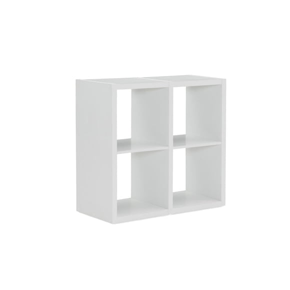 Gorham 4 Cubby Storage Cabinet in White