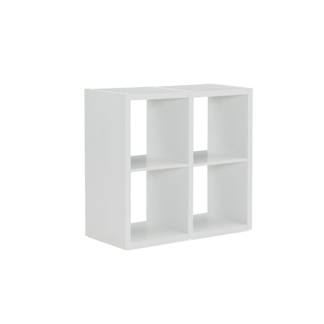 Gorham 4 Cubby Armoire de Rangement en Blanc