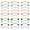 Assorted Color, variant on Monyance eyebrow piercing rings jewelry 30pcs Stainless Steel Eyebrow Rings Body Piercing Jewelry(0.59X0.2X0.08Inches)