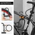 thumbnail image 3 of HERFOM Bike U Lock With Security Cable, 3 of 9