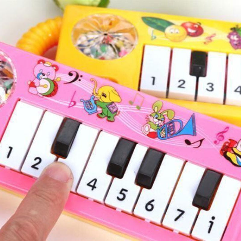 Kids Musical Toys, Toddler Learning Music Drum Piano Toy, Development Musical Toy for 0-3 Years Infant