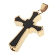 thumbnail image 3 of lionlar Jewlery Stainless Steel Openable Container Vial Tube Urn Keepsake Cremation Cross 35mm, 3 of 7