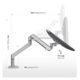 thumbnail image 1 of Aluminum Height Adjustable 17-32 Inch LCD LED Monitor Holder Desk Stand Flexi Gas Strut Monitor Mount Bracket ,Easy to Use, 1 of 6