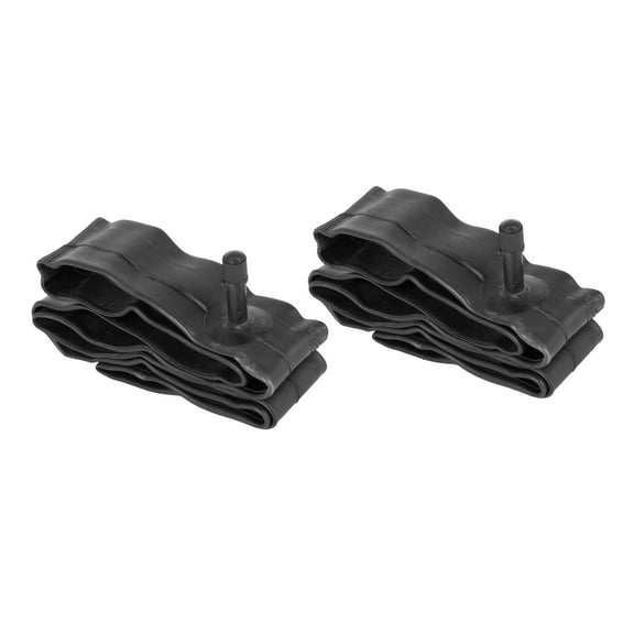 REGALWOVEN 2pcs Replacement Bicycle Inner Tube 16" x 1.75"- 2.125" Valve Black Rubber