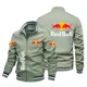 thumbnail image 1 of Chaqueta de carreras de TORO ROJO para hombre, ropa deportiva informal a la moda, abrigos de equipo de carreras DE TORO ROJO personalizados, novedad de 2024, 1 of 5
